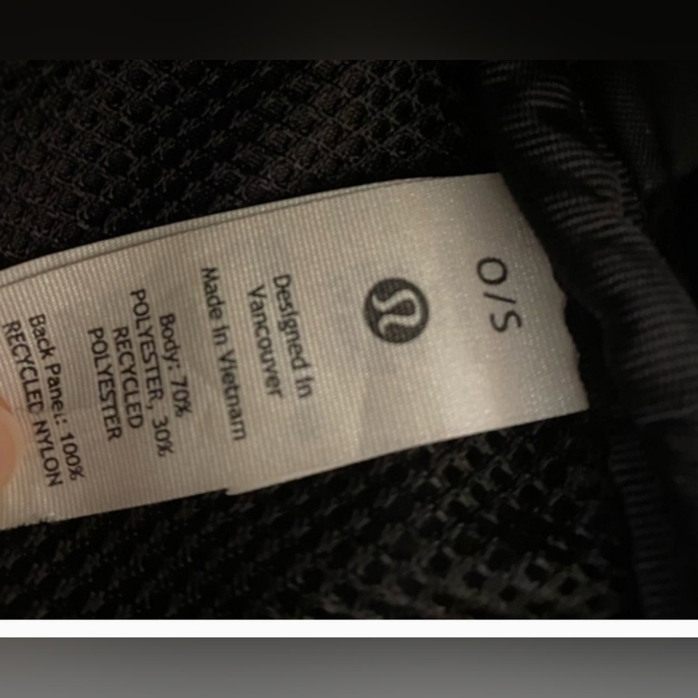 Ladies Lululemon Everywhere Fanny Bag Shopping Vacation Black Adjustable - Picture 4 of 10